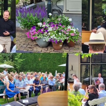 Geslaagd tuinconcert in Voorschoten