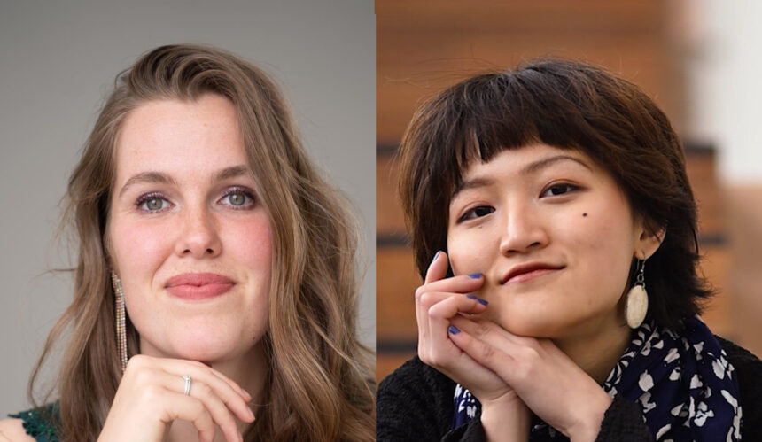 voor website nieuws Madeline Saputra en Anneloes Kriek: cum laude geslaagd!